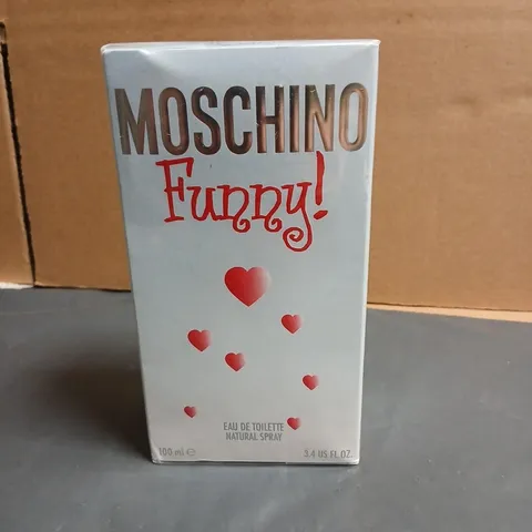 SEALED MOSCHINO FUNNY! EAU DE TOILETTE 100ML