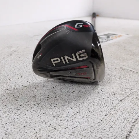 PING G410 GOLF DRIVER – BLACK WITH RED ACCENTS