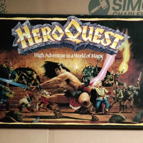 MB GAMES HERO QUEST BOARD GAME 