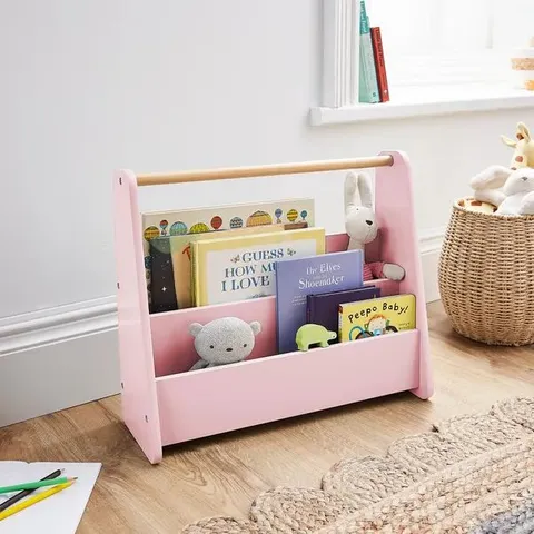BOXED KIDS RORY MINI BOOKCASE - PINK (1 BOX)