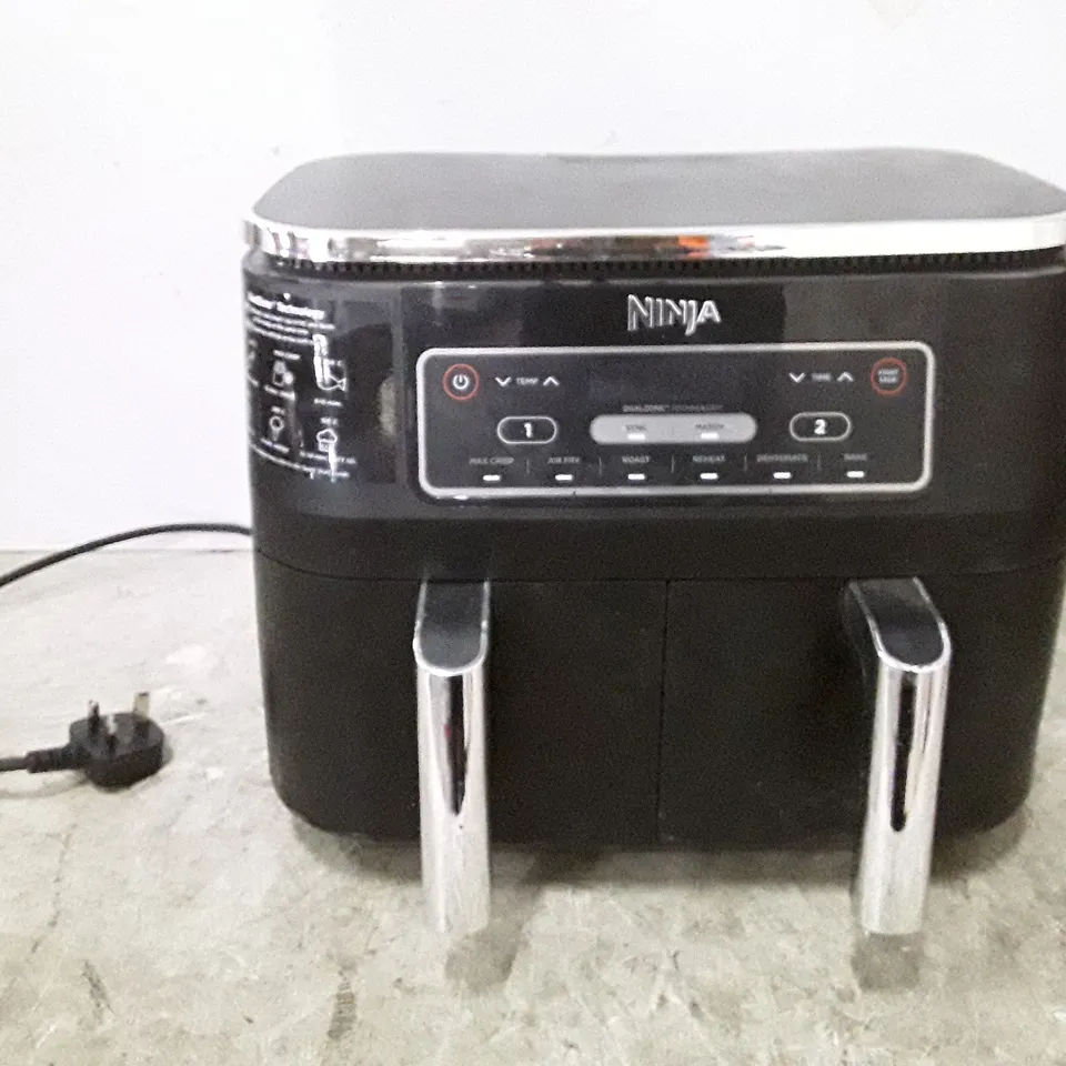 BOXED NINJA FOODI DUAL ZONE 7.6L AIR FRYER 