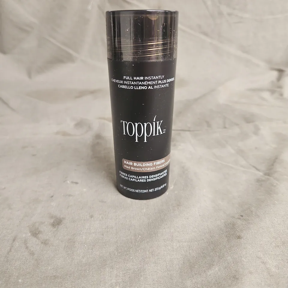 TOPPIK HAIR BUILDING FIBERS IN MEDIUM BROWN 27.5G