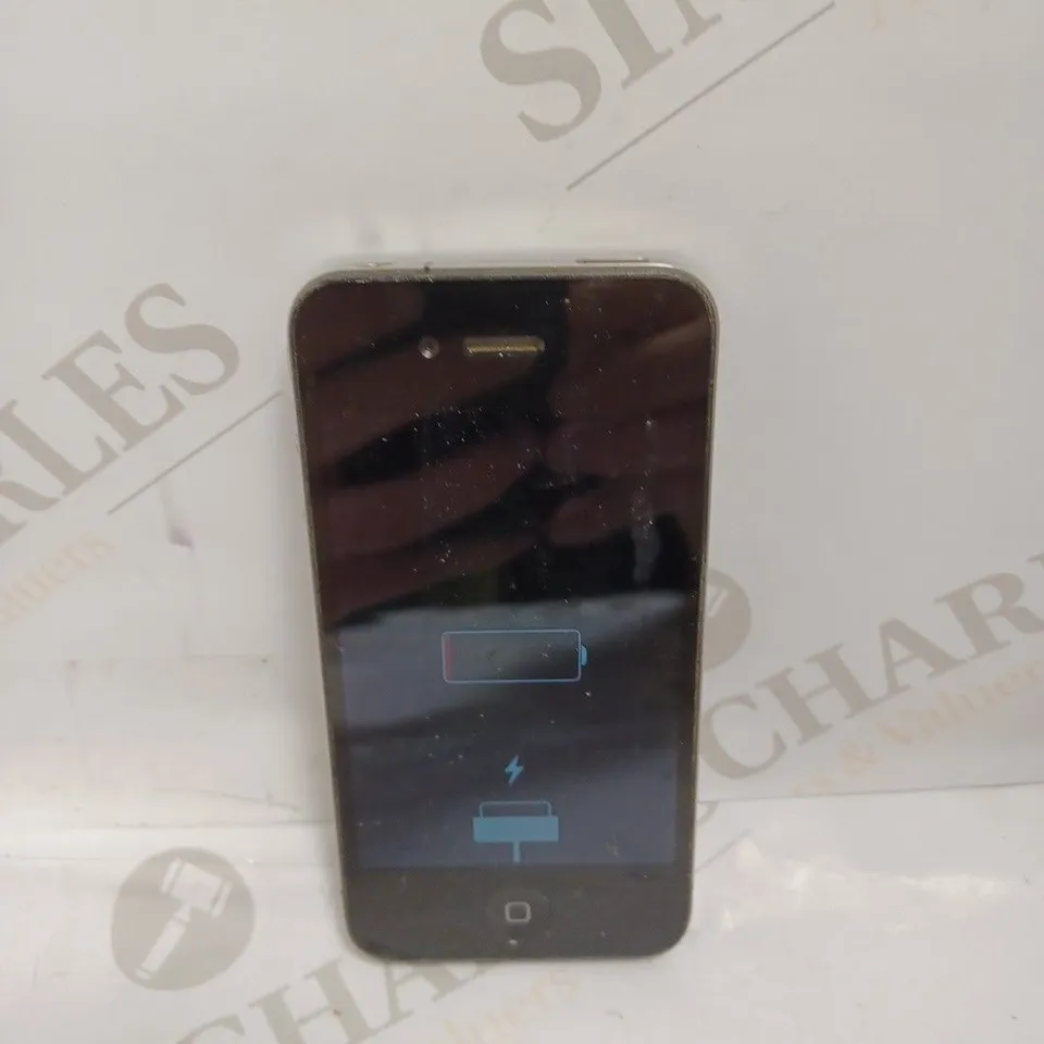 APPLE IPHONE 4 (A1332) SMARTPHONE - CAPACITY UNKNOWN