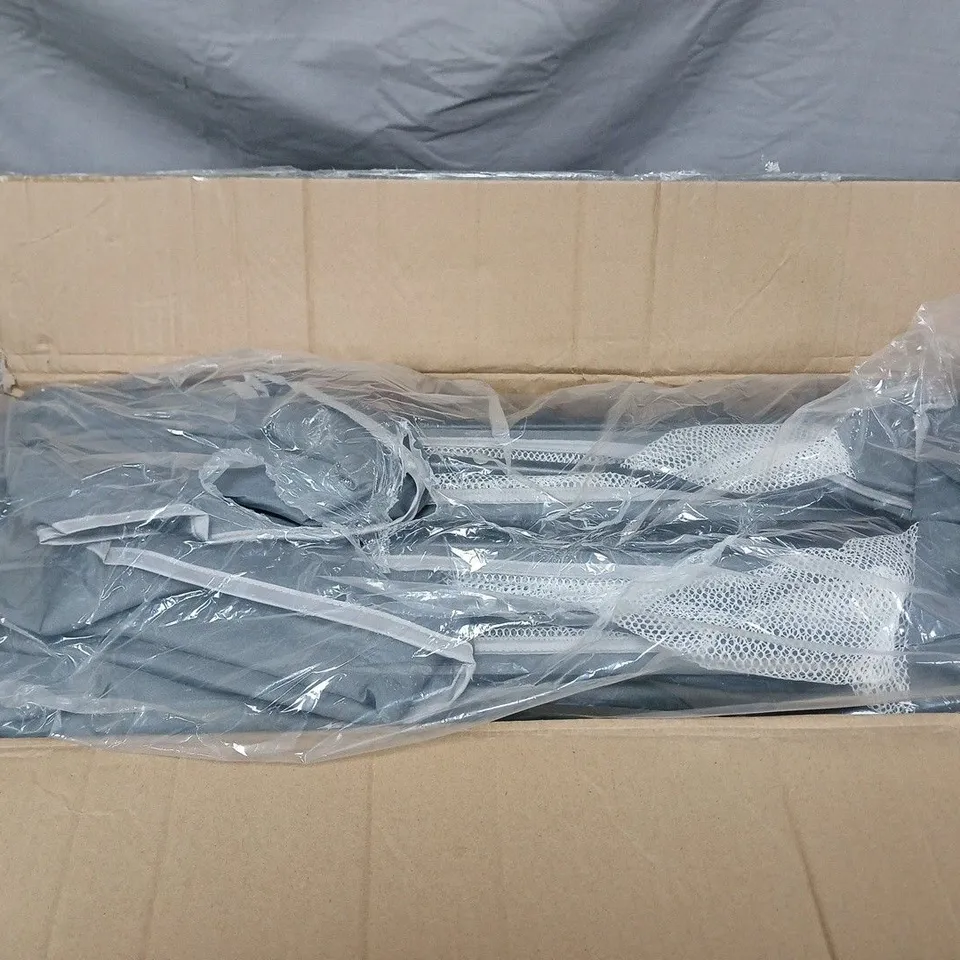 LARGE BABY PLAYPEN 120 X 120 OXFORD CLOTH, PLASTIC AND STEEL PIPE