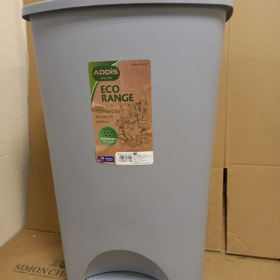 ADDIS 50 LITRE ECO PEDAL BIN RRP £19.99