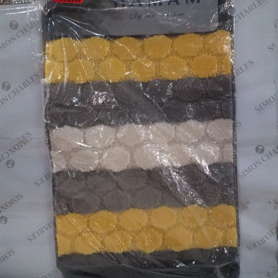 FONDO 2 PIECE SET RECTANGLE NON-SLIP BATH MAT