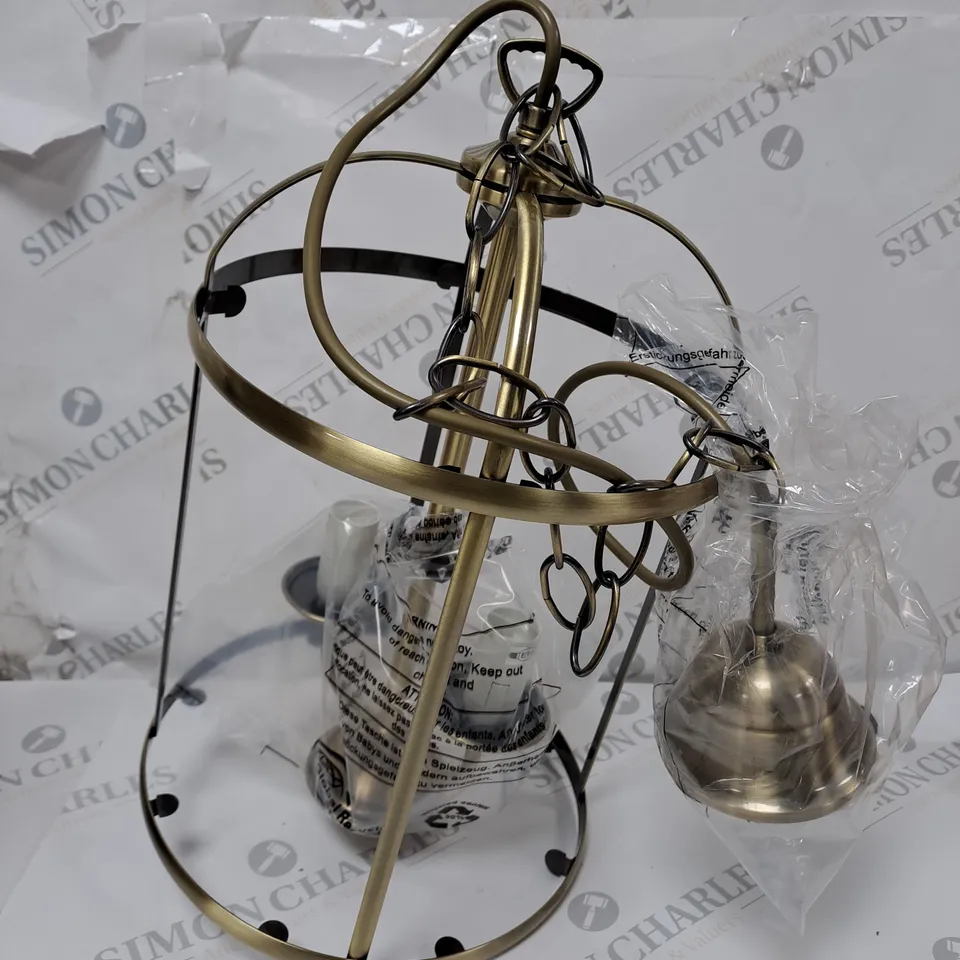 BOXED WALKER CEILING LIGHT