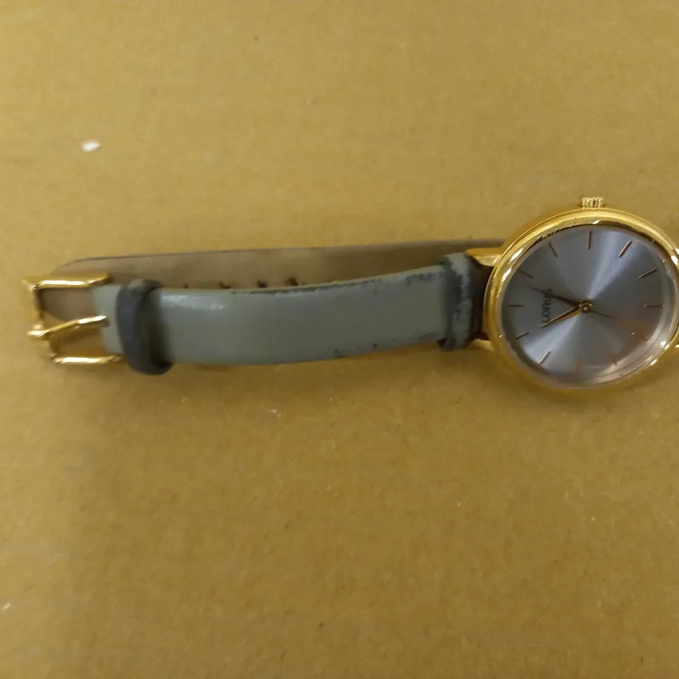 LORUS WATCH, LEATHER BRACELET