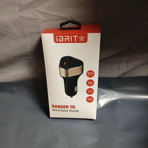 IBRIT RANGER TQ QC3.0 QUICK CHARGE CAR CHARGER – BOXED