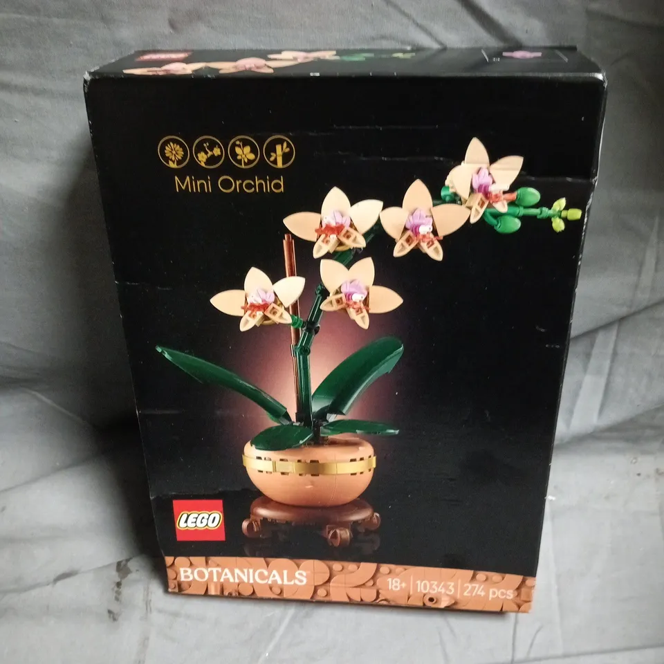 LEGO BOTANICALS MINI ORCHID (10343) – 274 PIECES, BOXED