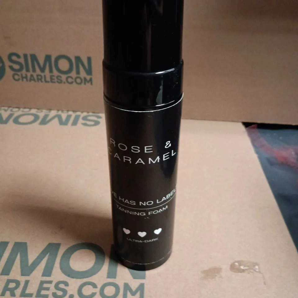 SELF-TANNING FOAM – ROSE & CARAMEL – ULTRA DARK