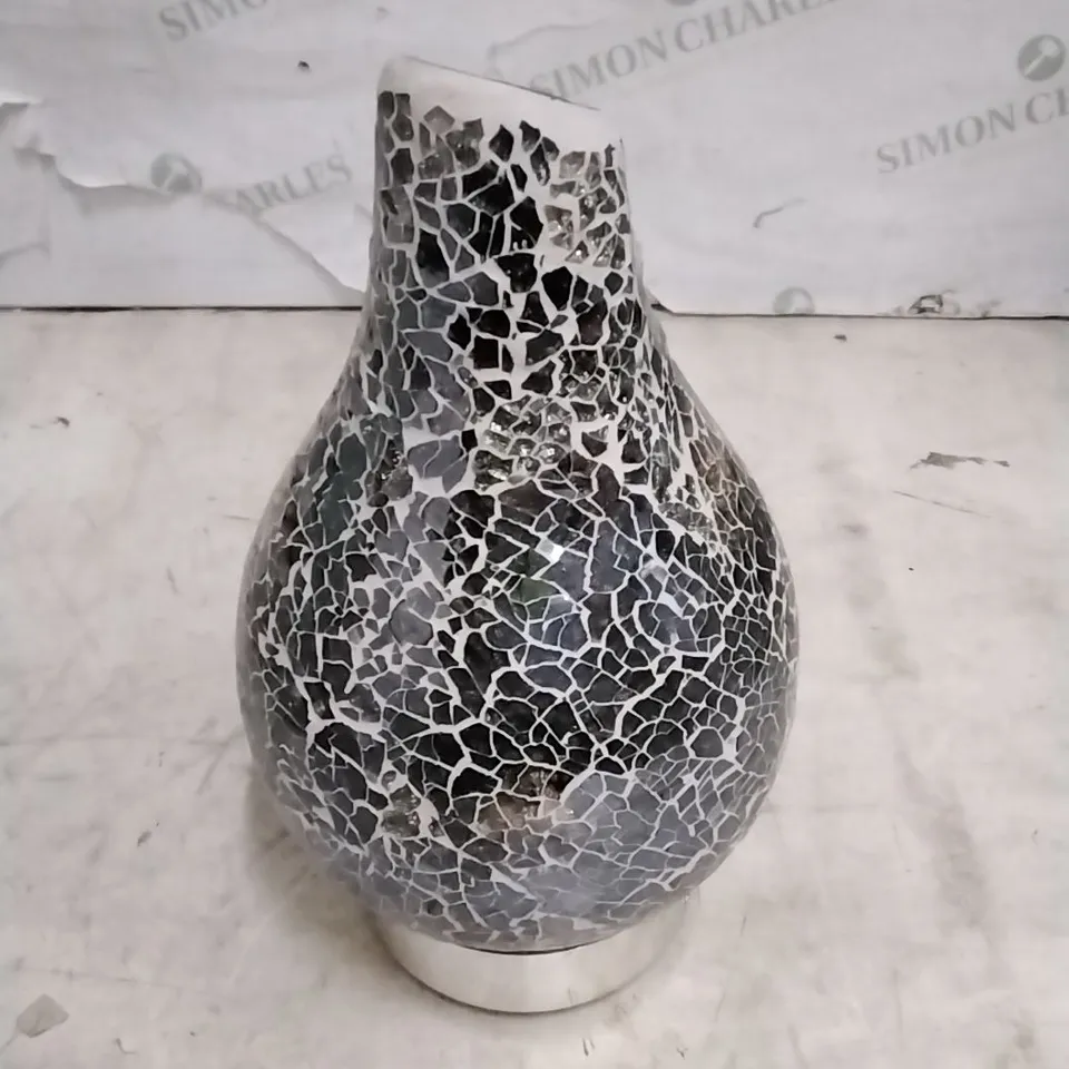 SENSE AROMA ELECTRIC ROTATING MOSAIC DIFFUSER PORTIA SILVER