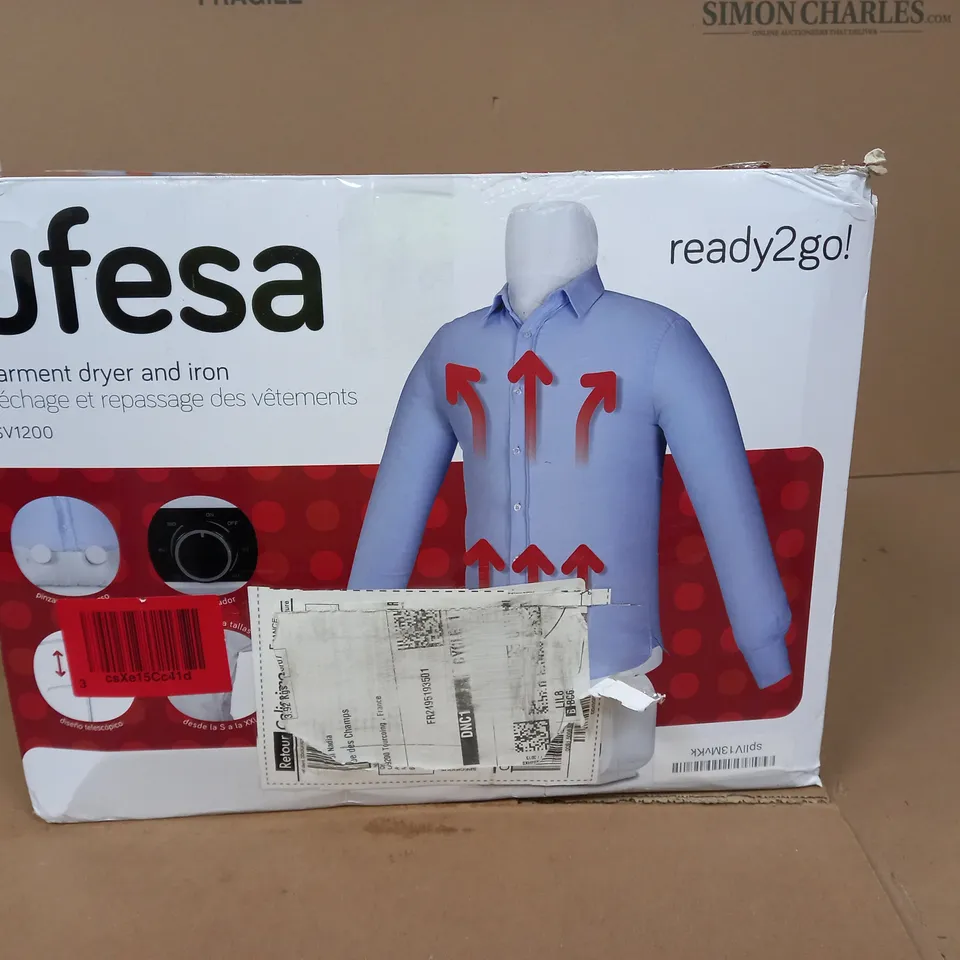 UFESA GARMENT DRYER AND IRON