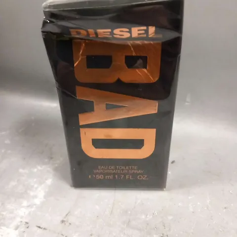 BOXED DIESEL BAD EAU DE TOILETTE 50ML