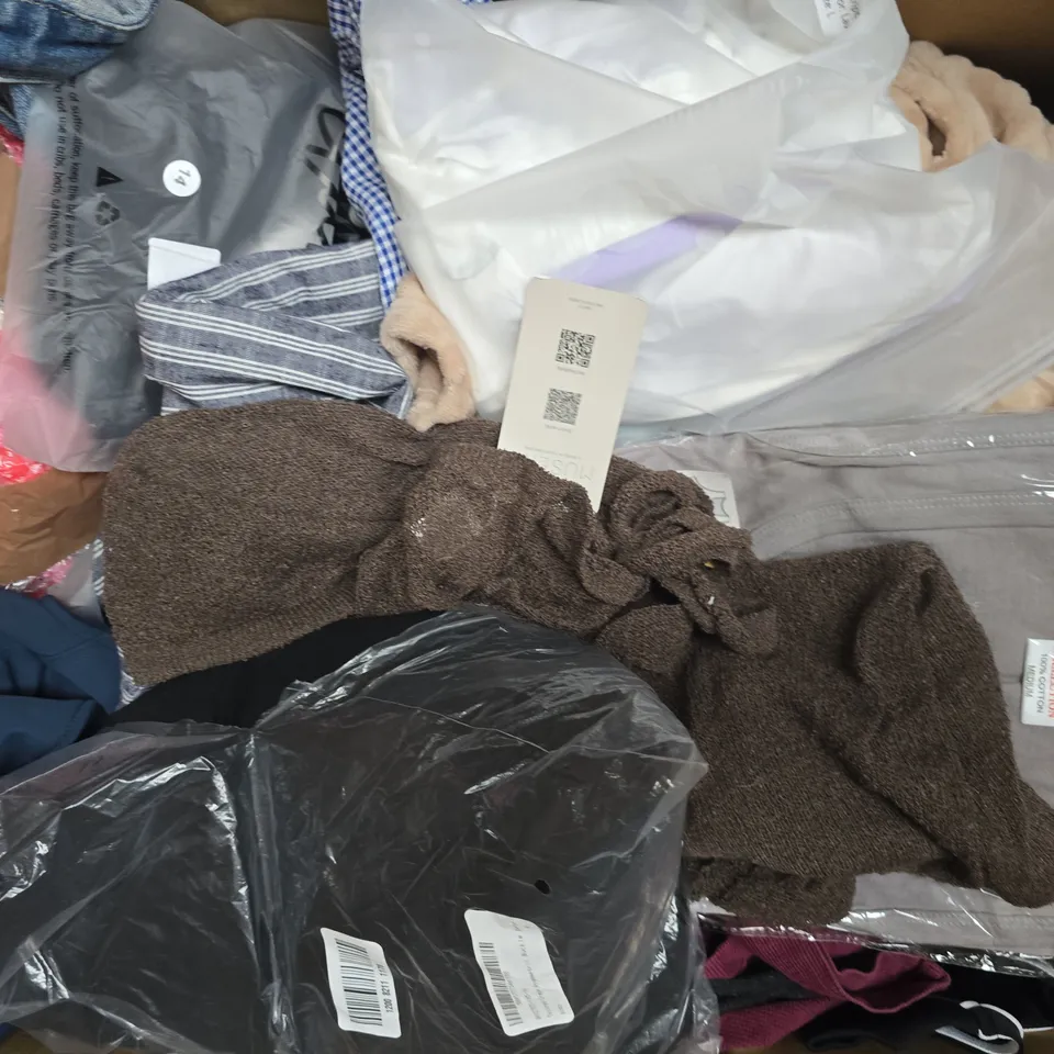 APPROXIMATELY 20 ASSORTED CLOTHING AND FASHION PRODUCTS IN VARIOUS STYLES AND SIZES - COLLECTION ONLY