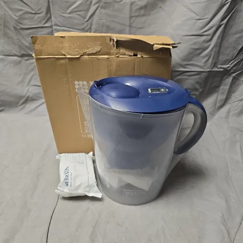 BRITA WATER FILTER PITCHER WITH MAXTRA PRO CARTRIDGE – BLUE LID