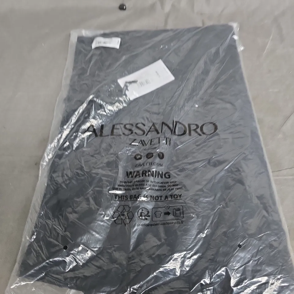 ALESSANDRO ZAVETTI FERRUCCIO POCKET SWEATSHIRT – JET BLACK – SIZE L