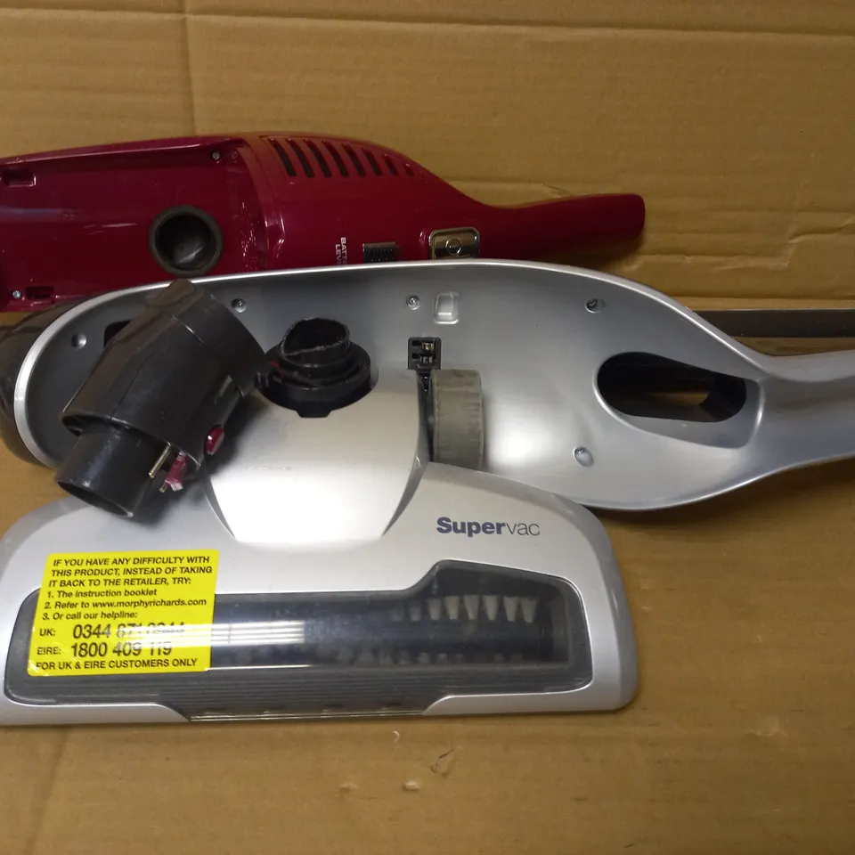 MORPHY RICHARDS SUPERVAC CORDLESS VACUUM CLEANER