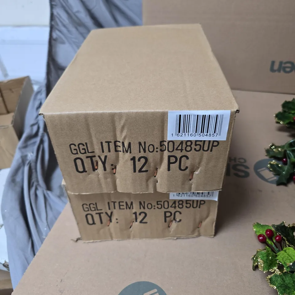 2 BOXES GISELA GRAHAM SMALL CHRISTMAS DECORATIONS 