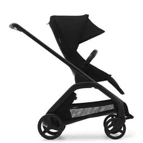 BOXED BUGABOO DRAGONFLY COMPLETE STROLLER - BLACK/MIDNIGHT BLACK 