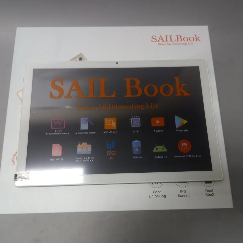 BOXED SAILBOOK B10 10.1" TABLET PC 6GB+256GB - GREEN