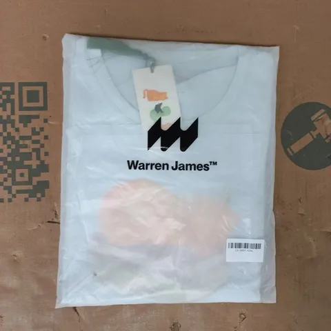 BAGGED WARREN JAMES LILSIMSIE TOP IN BLUE SIZE 2XL