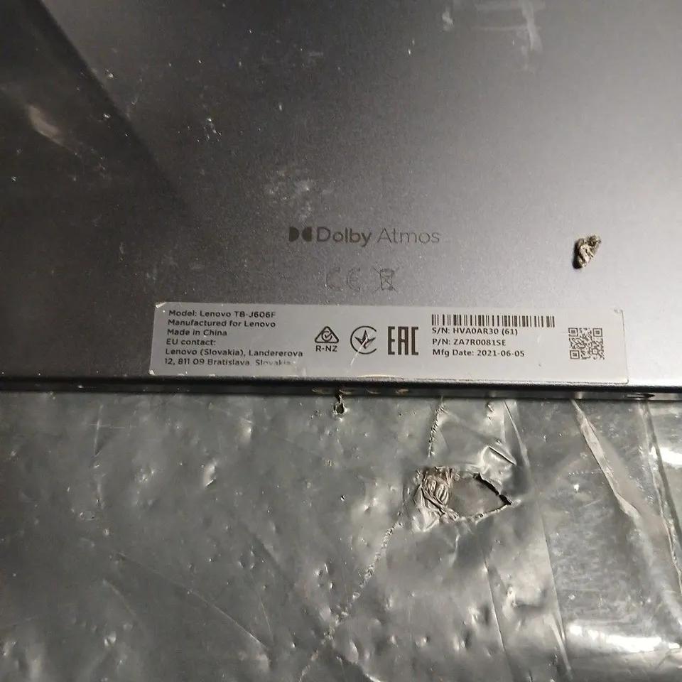 LENOVO TB-J606F TABLET - GREY
