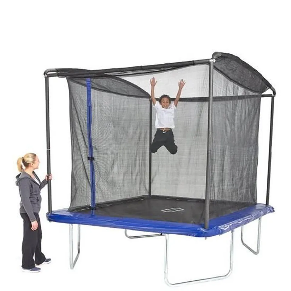BOXED 6X8FT RECTANGULAR TRAMPOLINE (1 BOX)