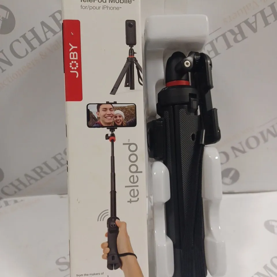 JOBY TELEPOD SELFIE STICK MOBILE TRIPOD - BLACK