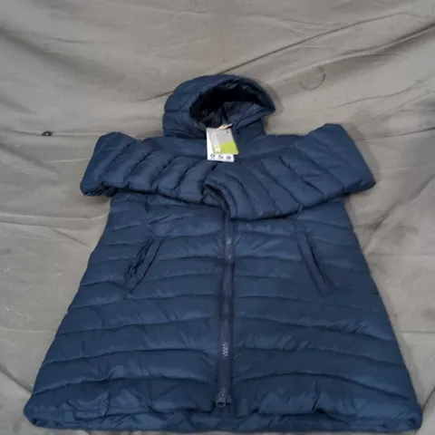MOUNTAIN WAREHOUSE FLORENCE KIDS LONG PADDED JACKET – NAVY, 9-10 YEARS