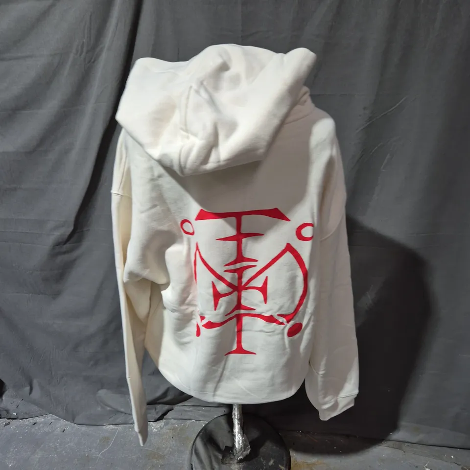 FLORENCE & THE MACHINE HOODIE – CREAM, SIZE M
