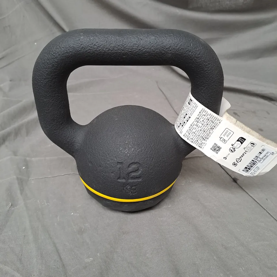 DECATHLON 12KG KETTLEBELL WEIGHT 