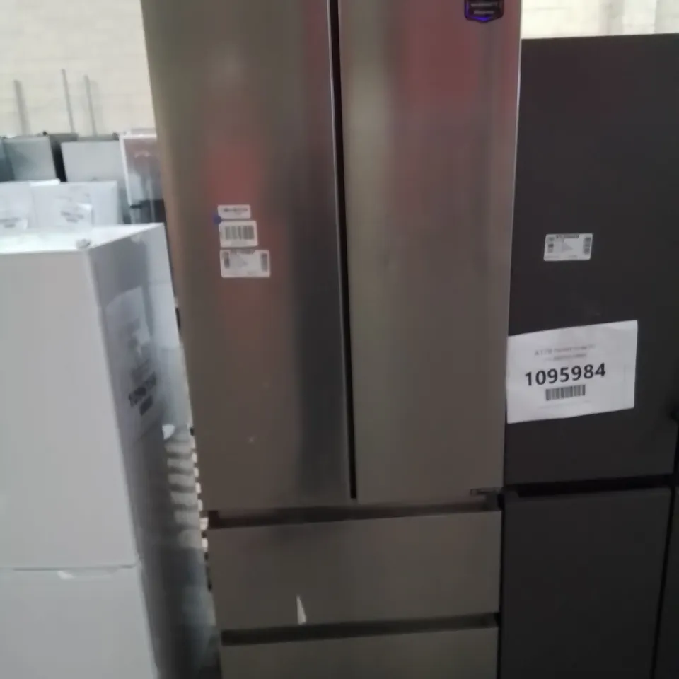 HISENSE RF632N4BCE FREESTANDING AMERICAN DOOR FRIDGE FREEZER - UNPROCESSED RAW RETURN 