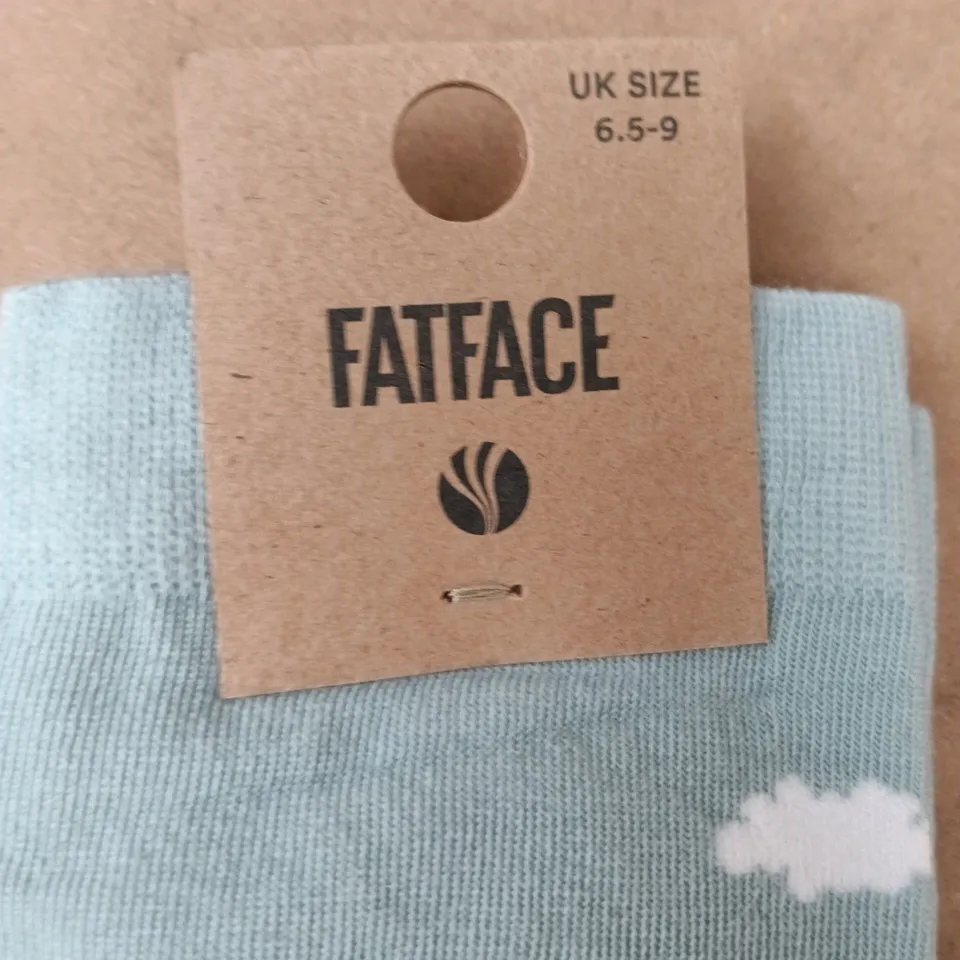 FATFACE WHITSTABLE SOCKS – COASTAL LIGHTHOUSE DESIGN, UK SIZE 6.5-9 (MEN'S)