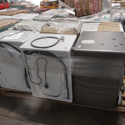 PALLET OF APPROXIMATELY 6 UNPROCESSED RAW RETURN WHITE GOODS TO INCLUDE;