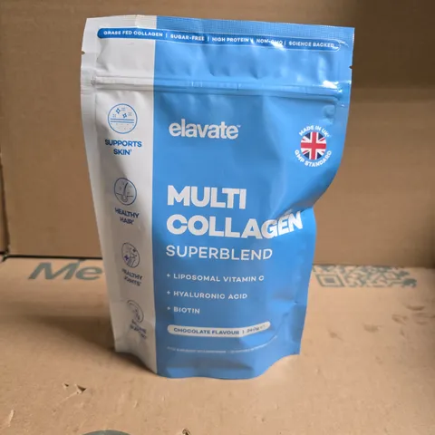 ELAVATE MULTI COLLAGEN SUPERBLEND – CHOCOLATE FLAVOUR, 240 G
