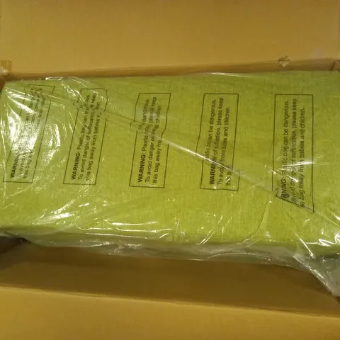 ALISON CORK STORAGE OTTOMAN, SPRING GREEN [COLLECTION ONLY]