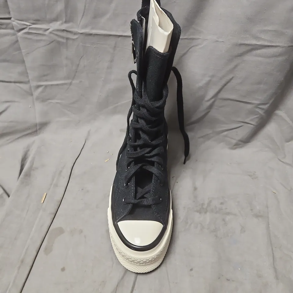 BOXED CONVERSE CHUCK 70 PLUS X‑HI SNEAKERS – BLACK/WHITE (UNISEX) A10361C