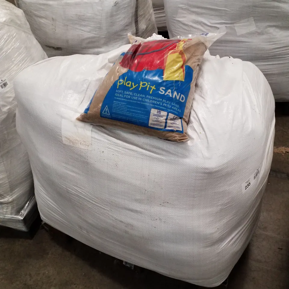 PALLET CONTAINING APPROXIMATELY 35 BAGS OF PLAY SAND
