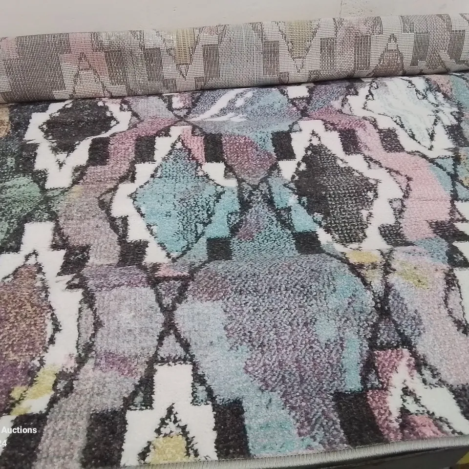 BRAND NEW PACO HOME 486 MULTICOLOURED PETIT 120X170CM RUG