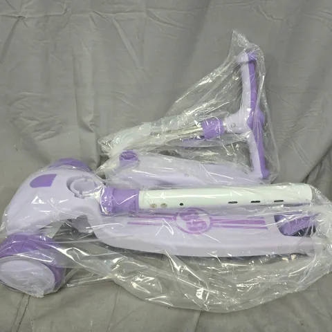 KIDS PURPLE 3 WHEELED SCOOTER TOY