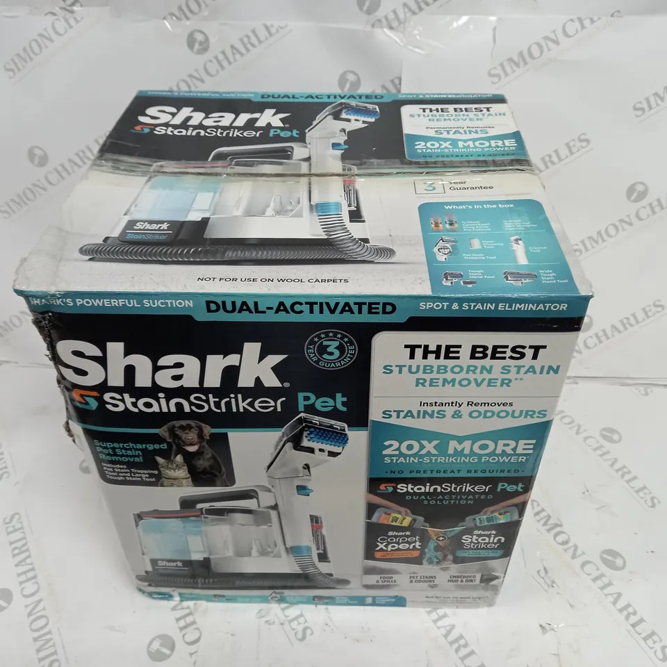 SHARK STAIN STRIKER PET SPOT CLEANER PX200UKT