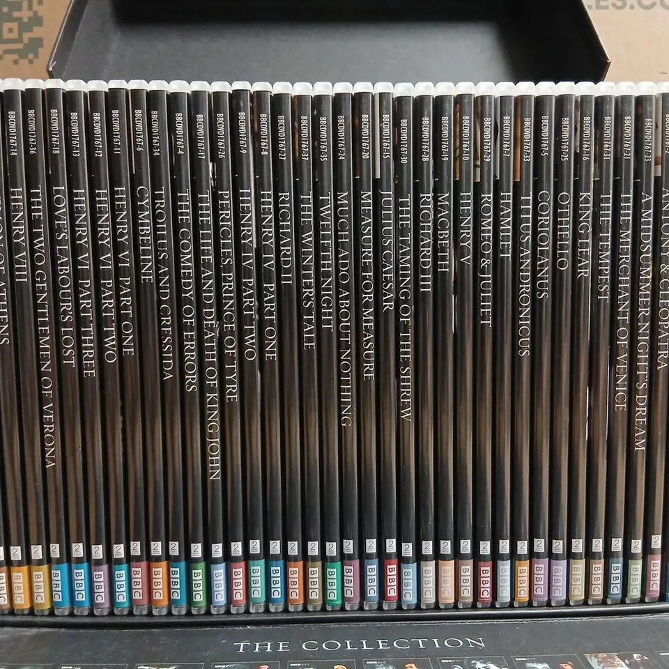 BBC SHAKESPEARE COLLECTION DVD BOX SET – THE SHAKESPEARE COLLECTION (37 TITLES)