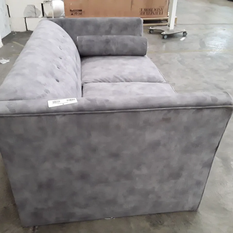QUALITY DESIGNER GASTARD 2 SEATEF SOFA - GREY FABRIC