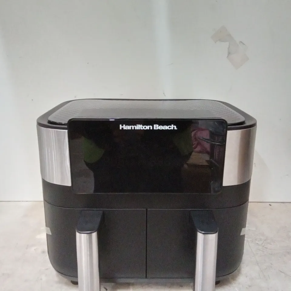 BOXED HAMILTON BEACH HEALTHY COOK DUAL AIR FRYER