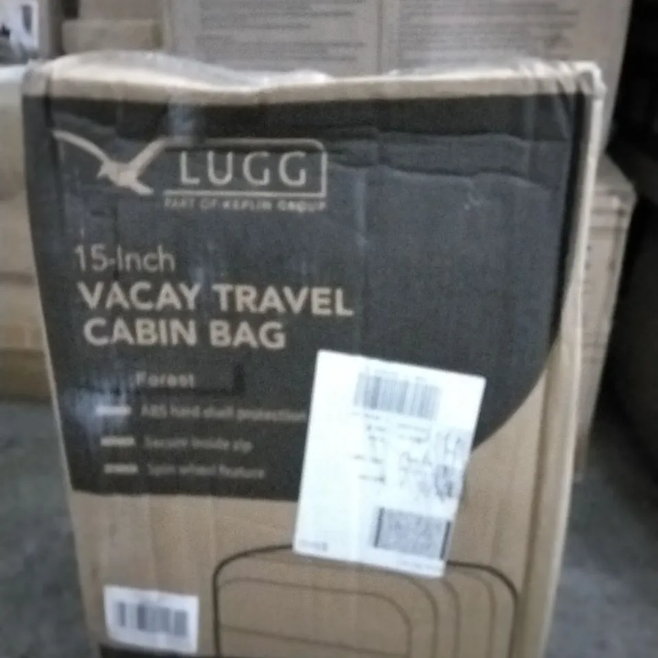 BOXED 15 INCH VACAY TRAVEL CABIN BAG FOREST