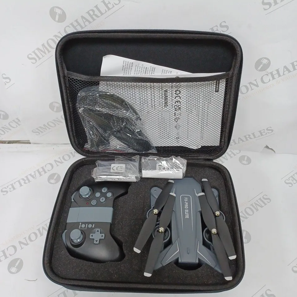 BOXED FX-PRO ELITE HIGH PERFORMANCE HD PRO FOLDING DRONE 