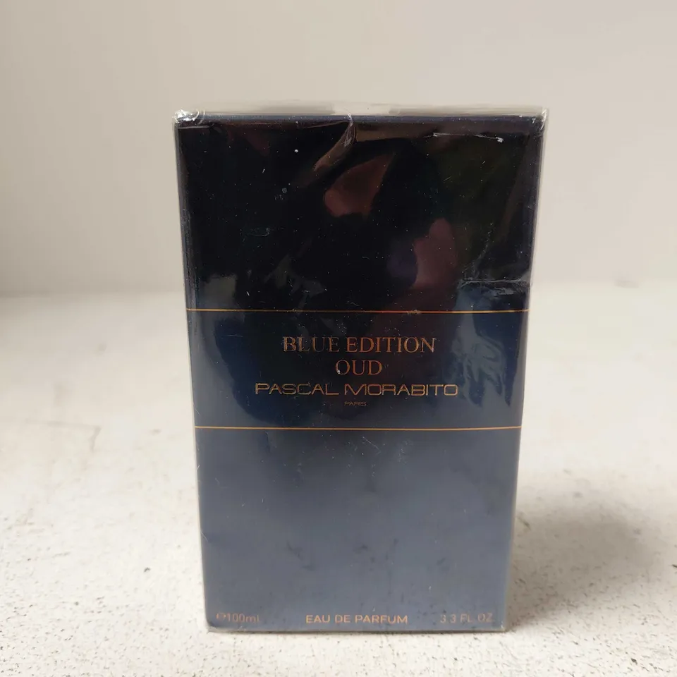 SEALED PASCAL MORABITO BLUE EDITION OUD 100ML EAU DE PARFUM