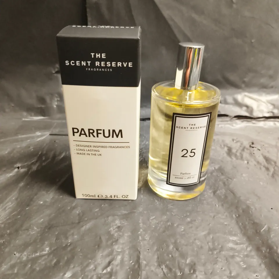 THE SCENT RESERVE FRAGRANCES NO.25 PARFUM 100ML – BOXED