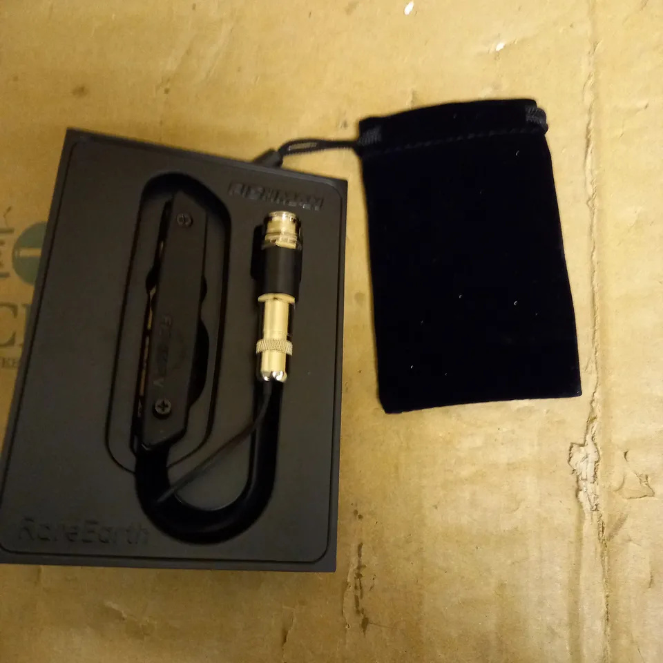 FISHMAN RARE EARTH SINGLE COIL ACOUSTIC GUITAR SOUNDHOLE PICKUP, PROREP11, BLACK